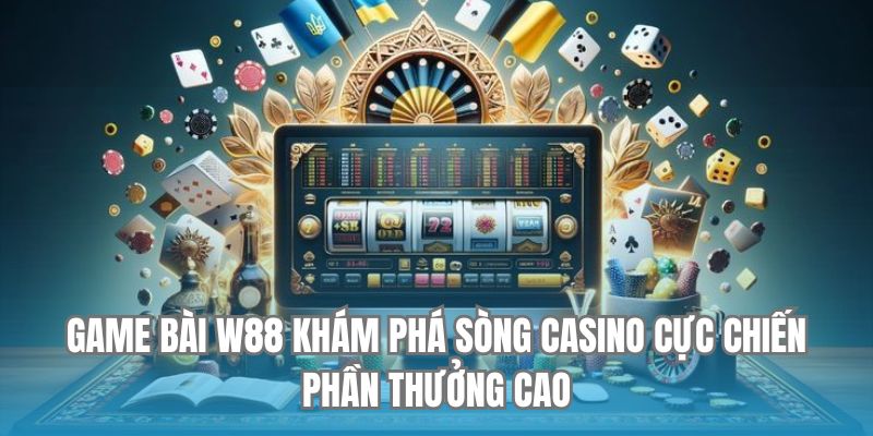 Game Bài W88 Khám Phá Sòng Casino Cực Chiến Phần Thưởng Cao